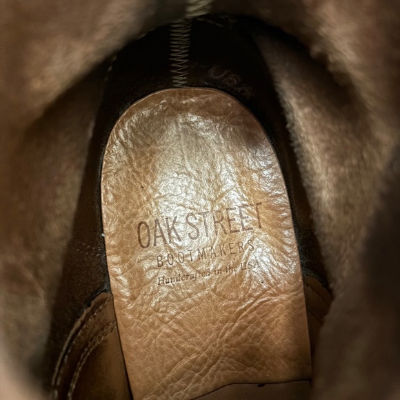Oak street Bootmakers trench boot brown horween chromexcel size 8.5 USA - Picture 7 of 11